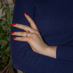 Pomellato Ring Nudo Rose gold Quartz