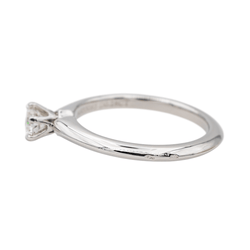 Bague Solitaire TIFFANY & CO. en platine et diamant - Castafiore