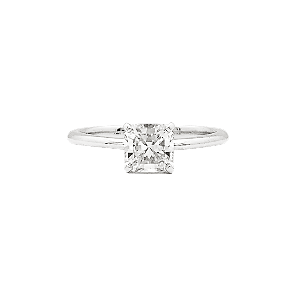 Ring Tiffany & Co solitaire, "True", paltinium and diamond.