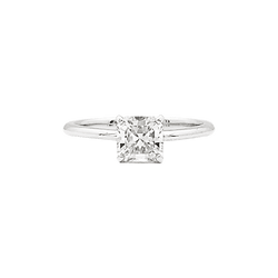 Ring Tiffany & Co solitaire, "True", paltinium and diamond.