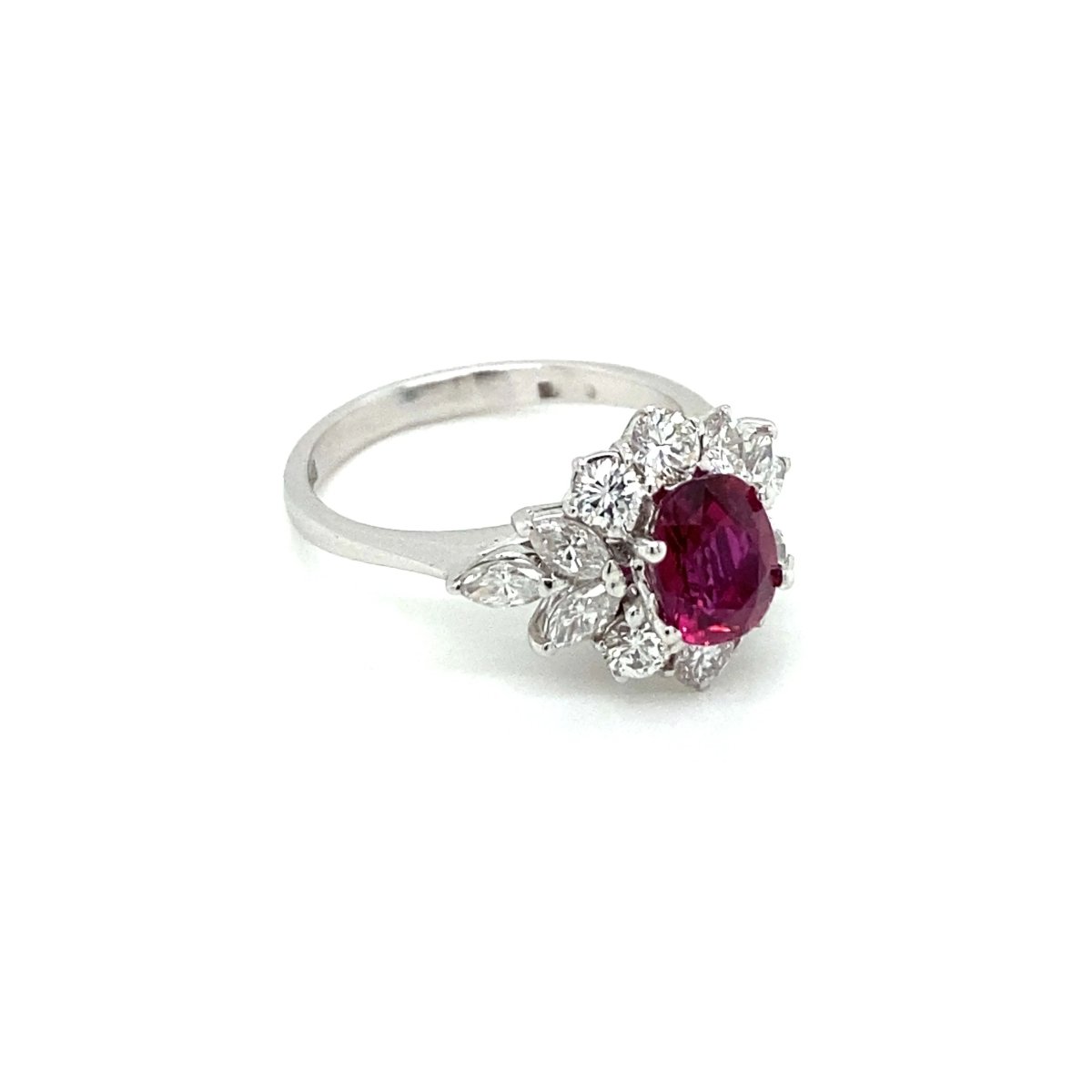 Bague Summer Certified Unheated Ruby Diamond - Castafiore