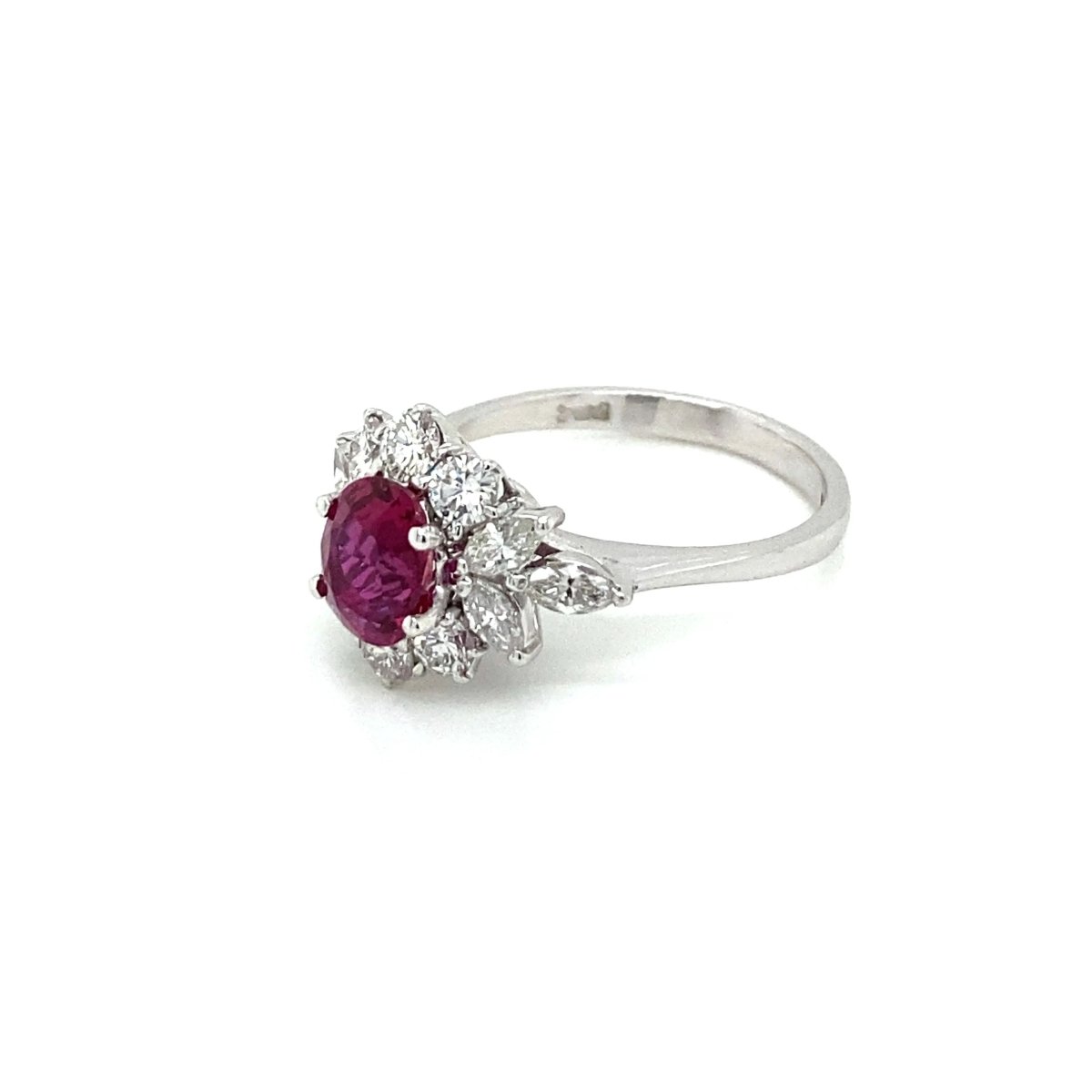 Bague Summer Certified Unheated Ruby Diamond - Castafiore