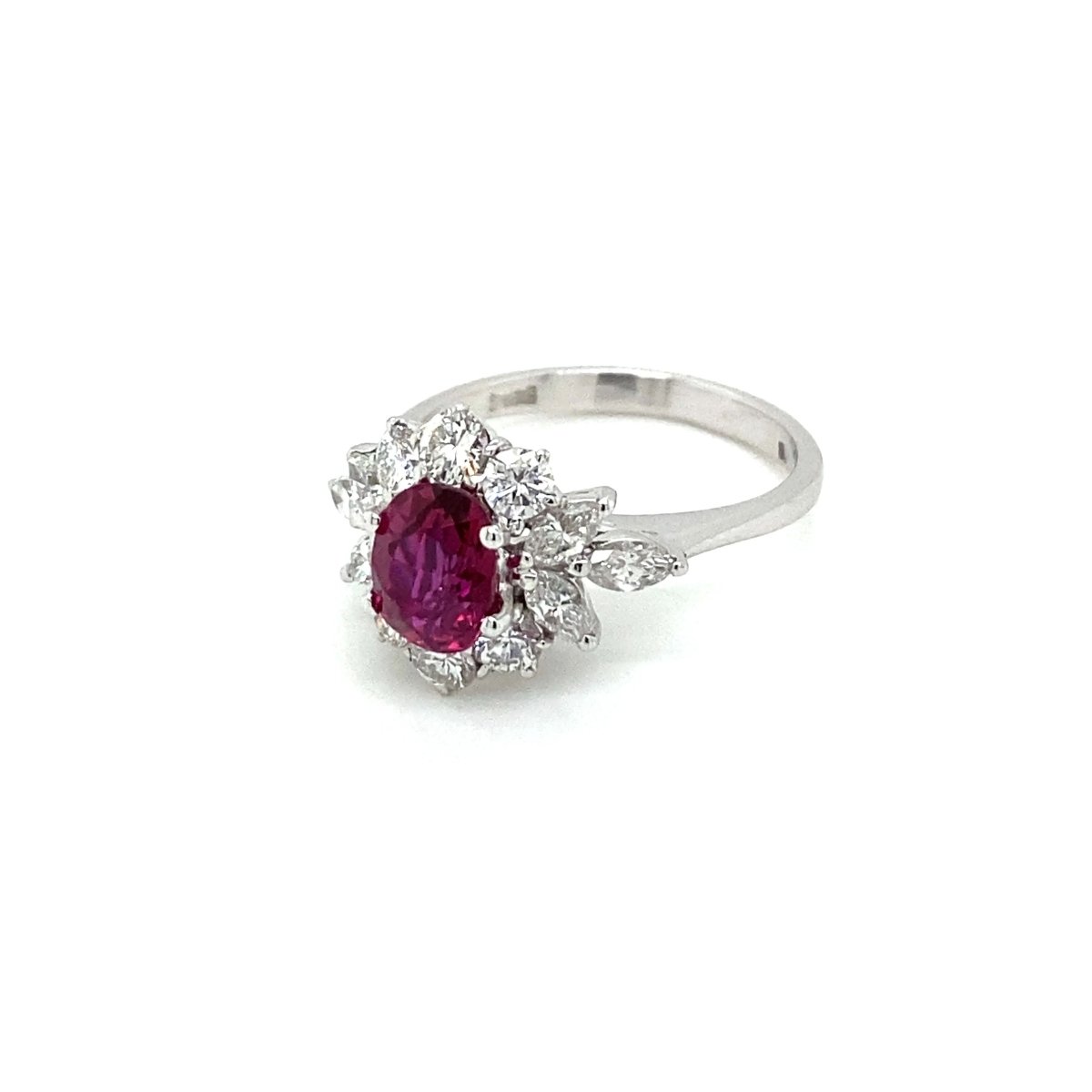 Bague Summer Certified Unheated Ruby Diamond - Castafiore