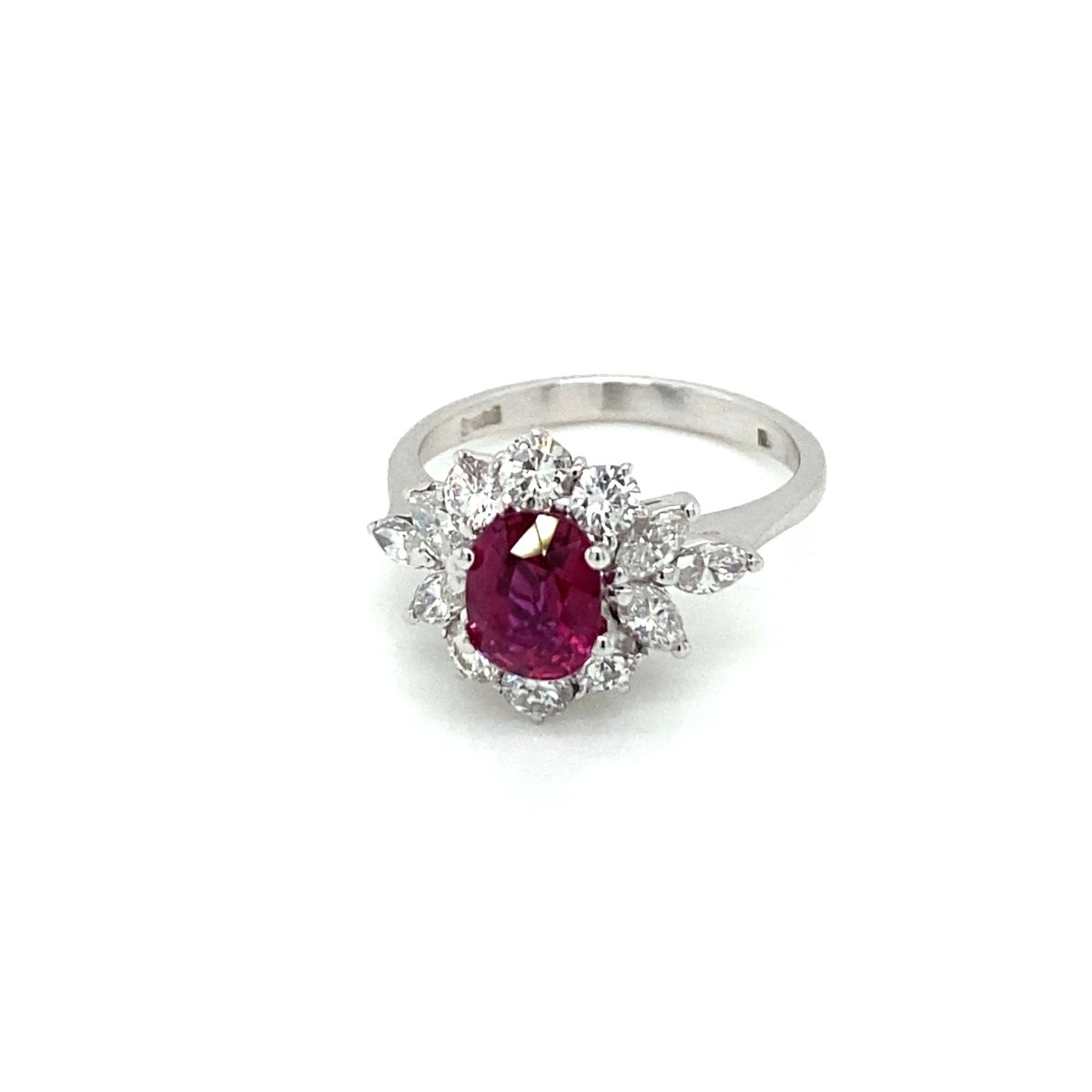 Bague Summer Certified Unheated Ruby Diamond - Castafiore