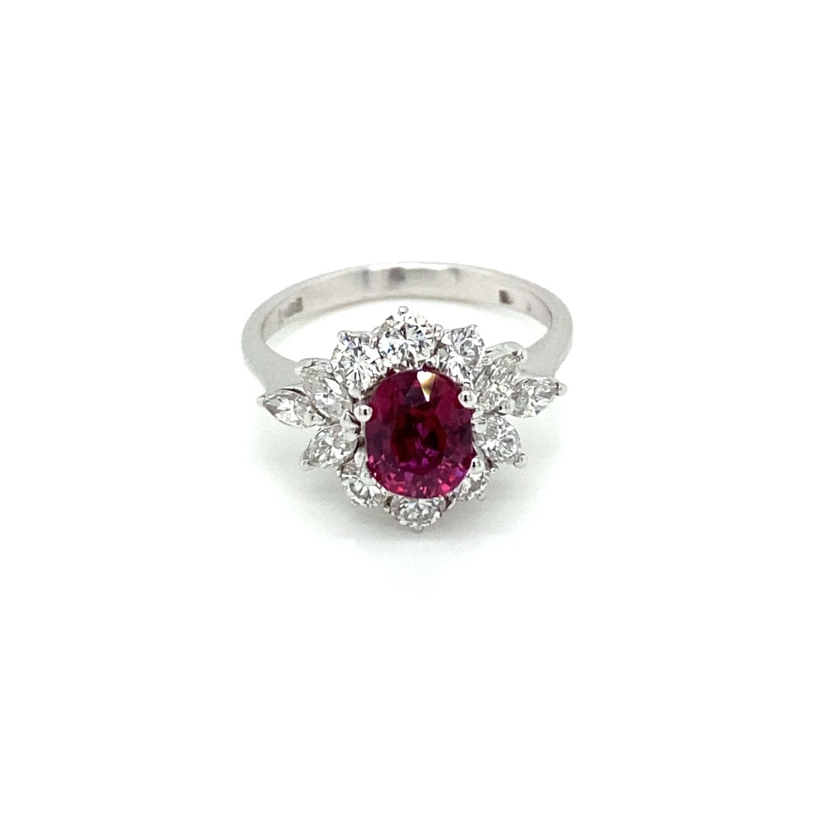 Bague Summer Certified Unheated Ruby Diamond - Castafiore