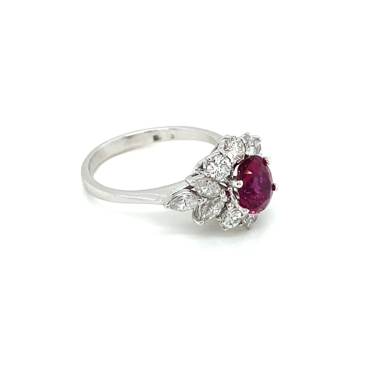 Bague Summer Certified Unheated Ruby Diamond - Castafiore