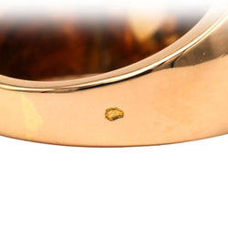 Bague Tank en or jaune et diamants - Castafiore