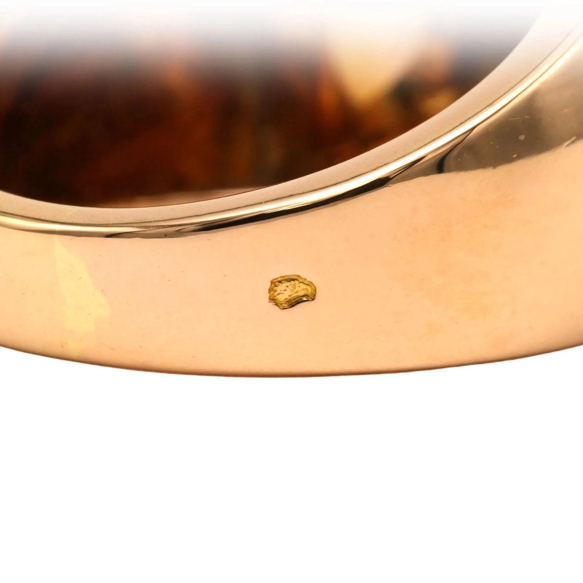 Bague Tank en or jaune et diamants - Castafiore