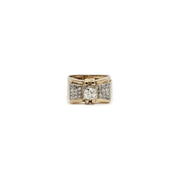 Bague tank noeud - Castafiore