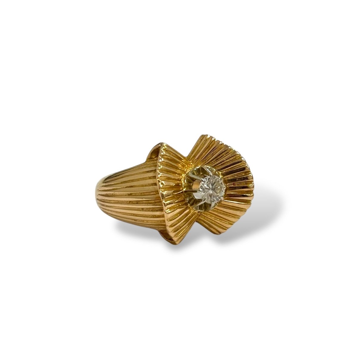 Bague tank papillon - Castafiore