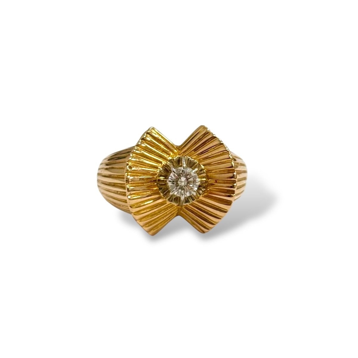 Bague tank papillon - Castafiore