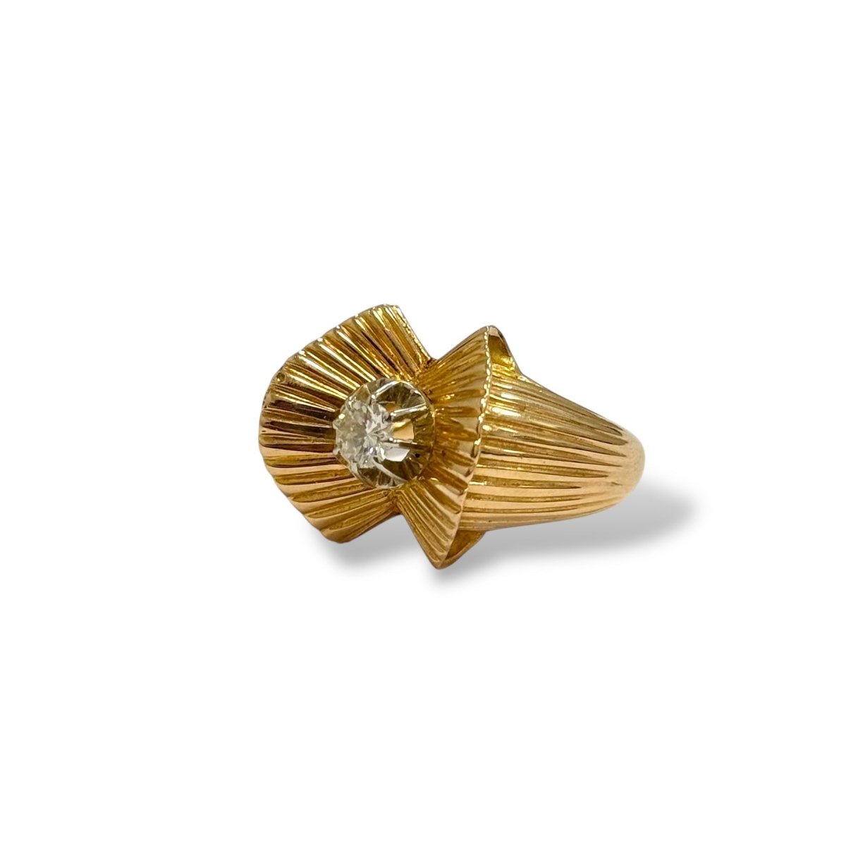 Bague tank papillon - Castafiore