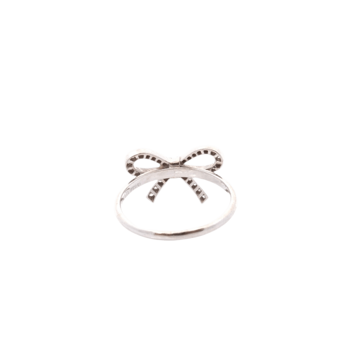 Bague TIFFANY & CO. en platine et diamants - Castafiore