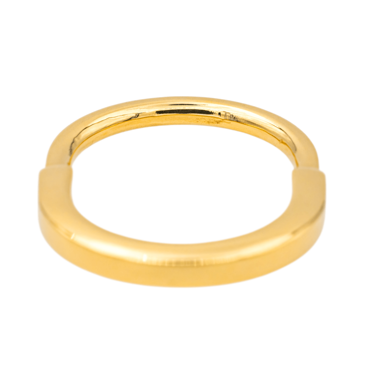 Bague Tiffany & Co Lock en or jaune et diamant - Castafiore
