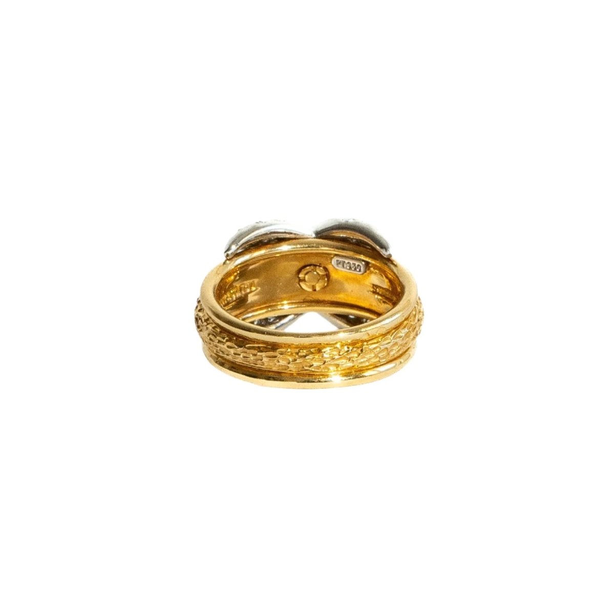 Bague TIFFANY & CO. x JEAN SCHLUMBERGER en or jaune, platine et diamants - Castafiore