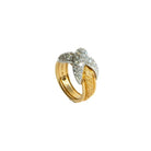 Bague TIFFANY & CO. x JEAN SCHLUMBERGER en or jaune, platine et diamants - Castafiore