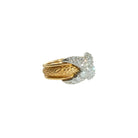 Bague TIFFANY & CO. x JEAN SCHLUMBERGER en or jaune, platine et diamants - Castafiore