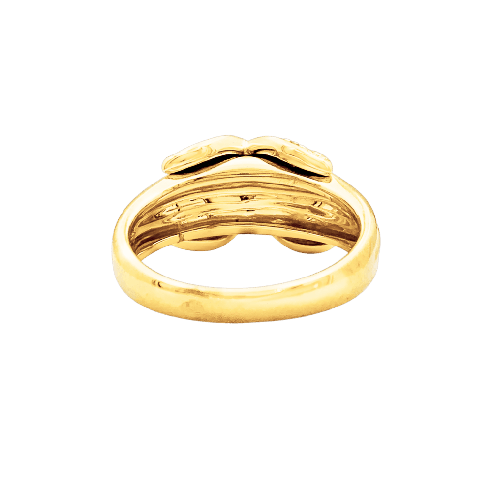 Ring Tiffany & Co x Schlumberger, yellow gold, diamonds.