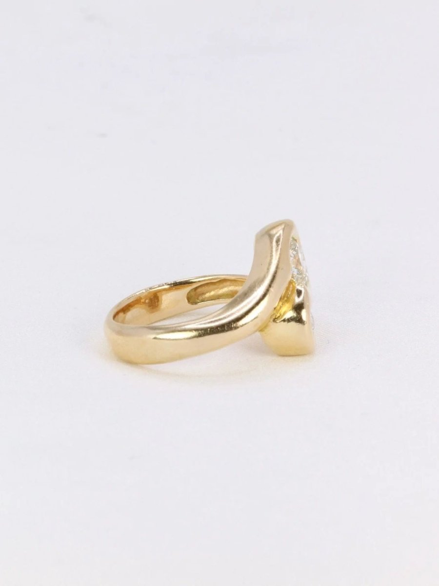 Bague toi et moi diamants 1 ct - Castafiore