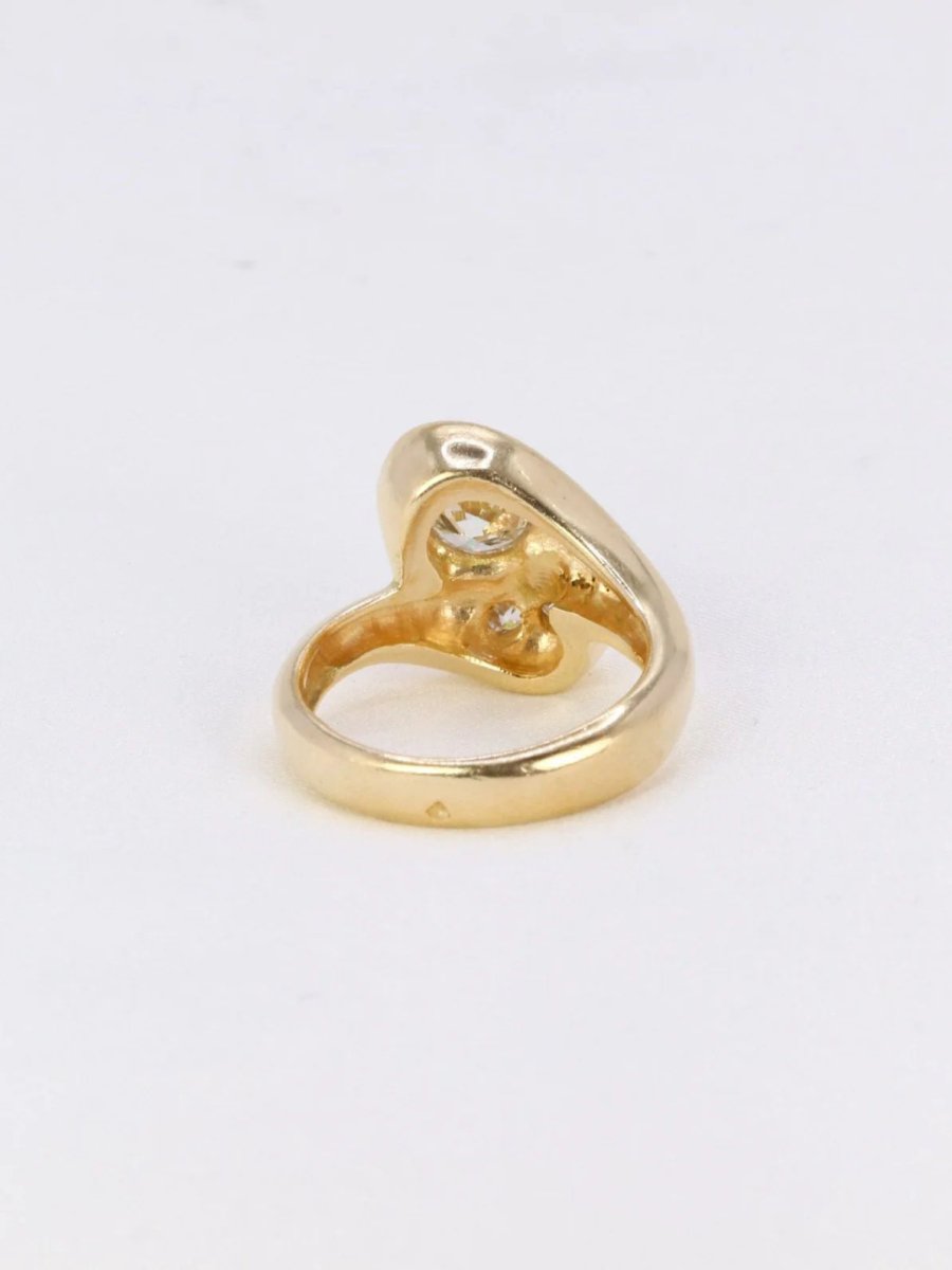 Bague toi et moi diamants 1 ct - Castafiore