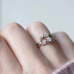 Bague Toi et Moi diamants - Castafiore