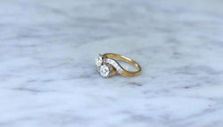 Bague Toi et Moi Diamants 1.25 Cts - Castafiore