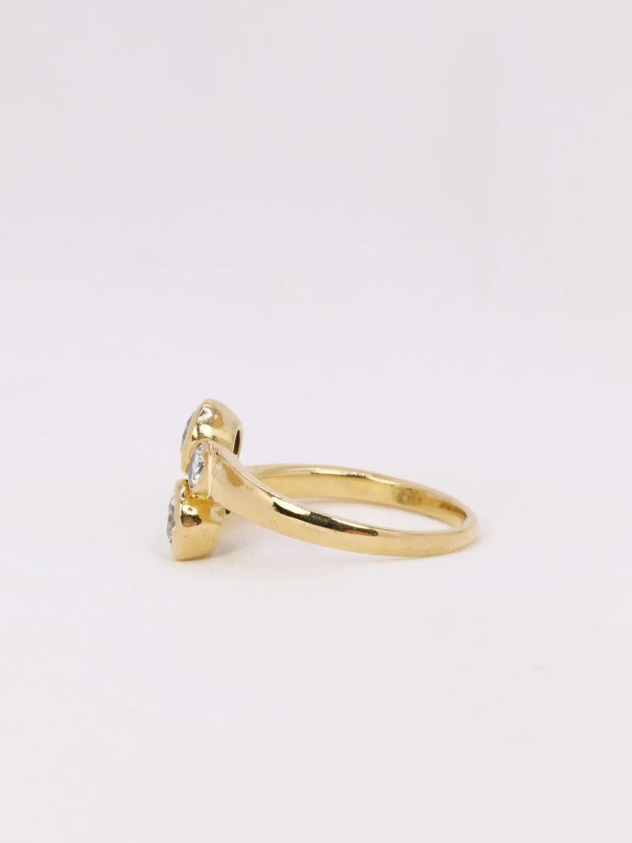 Bague toi et moi diamants 1,3 ct - Castafiore