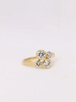 Bague toi et moi diamants 1,3 ct - Castafiore