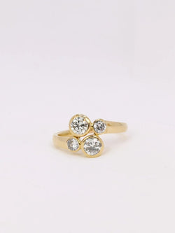 Bague toi et moi diamants 1,3 ct - Castafiore