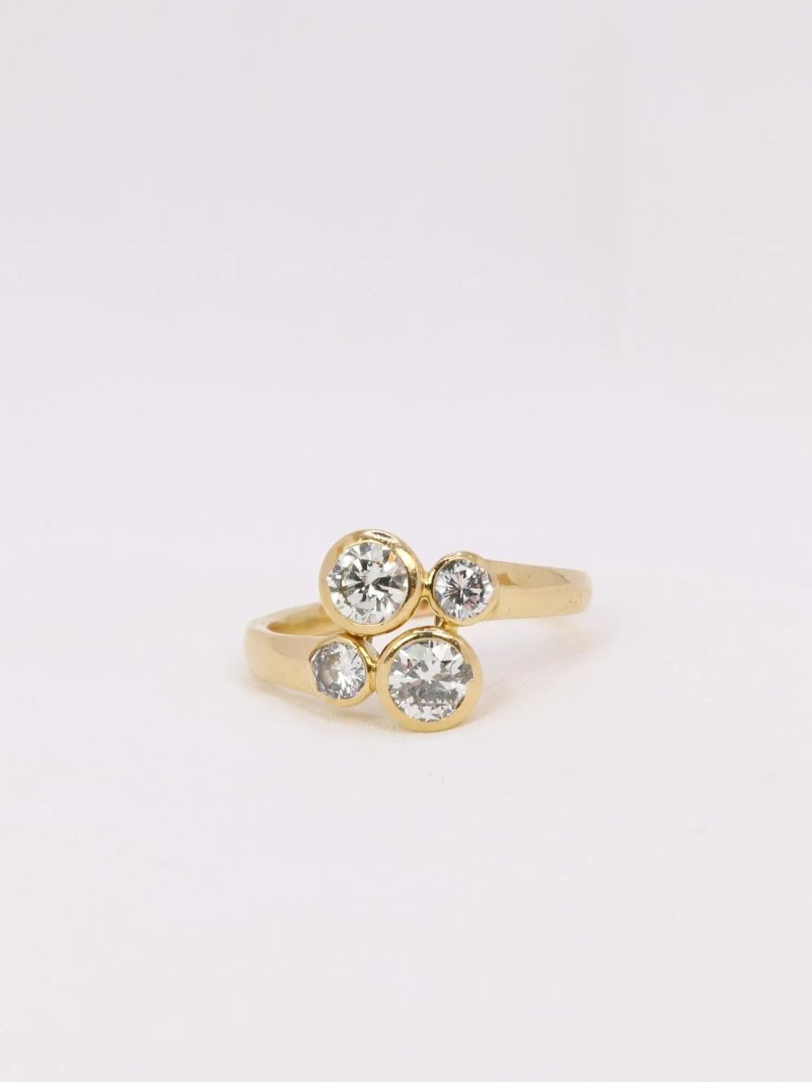 Bague toi et moi diamants 1,3 ct - Castafiore