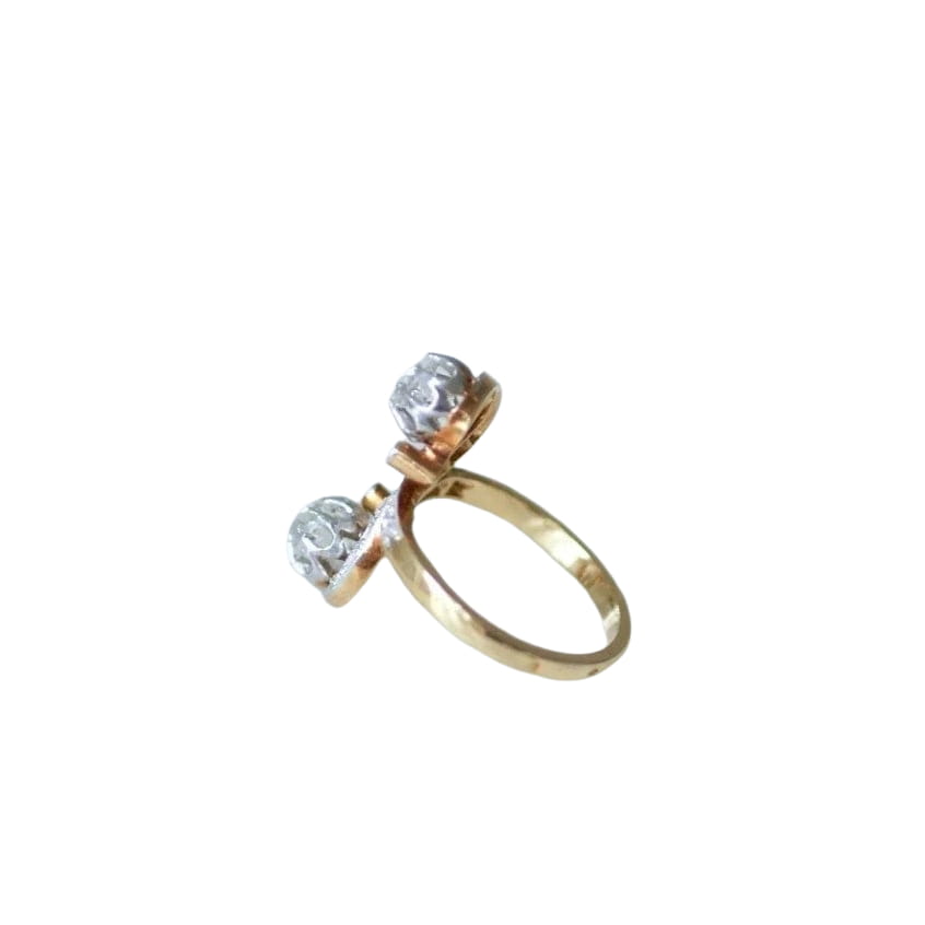 Bague Toi et Moi Diamants Belle Epoque - Castafiore