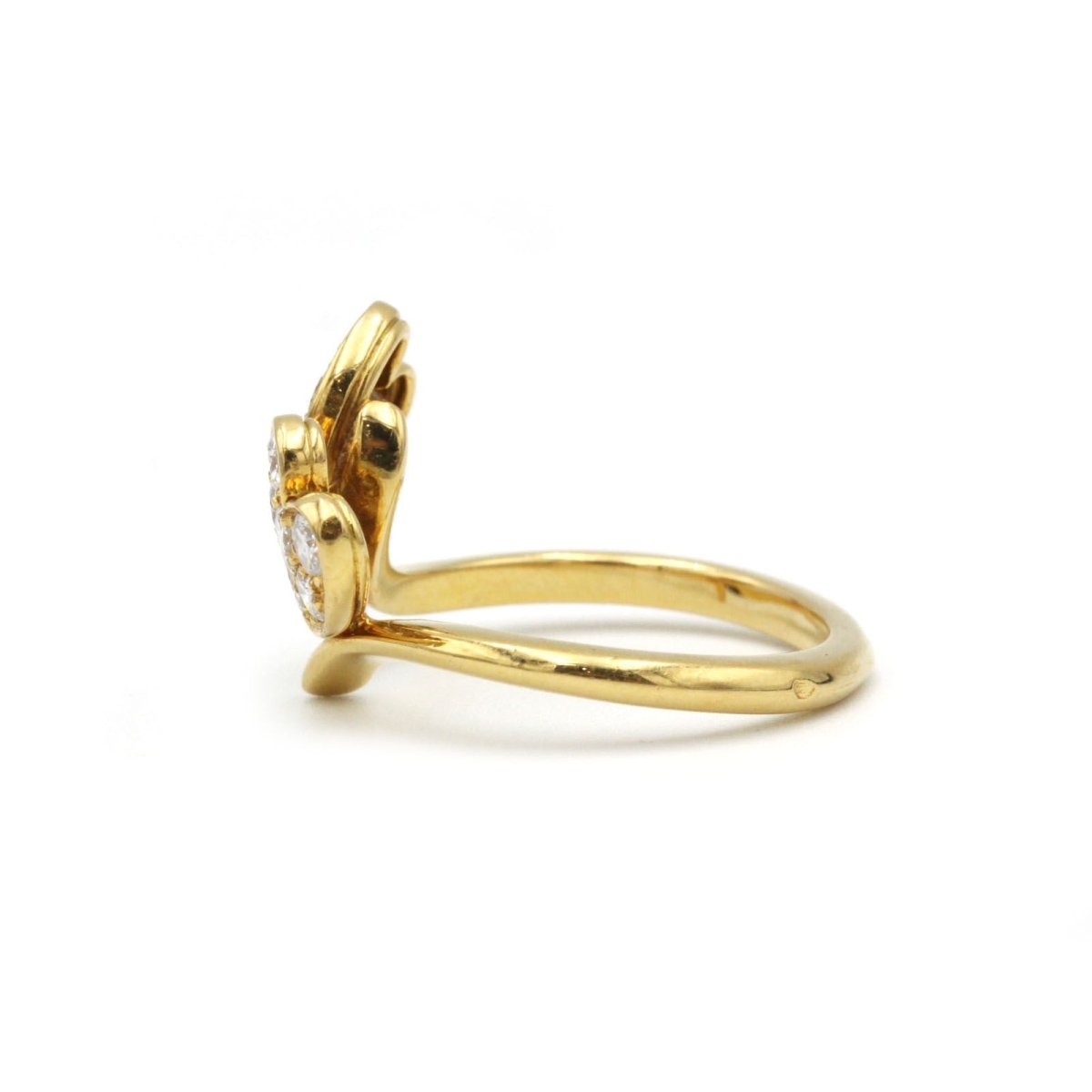 Bague Toi et Moi en or et diamants - Castafiore