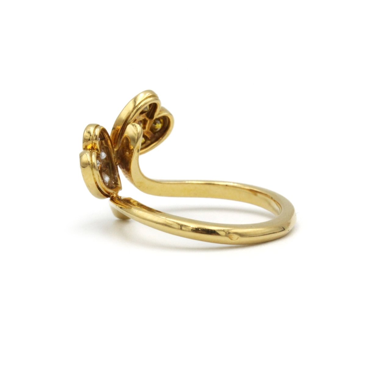 Bague Toi et Moi en or et diamants - Castafiore