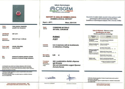 Bague Toi et Moi en or, rubis et diamants - Castafiore