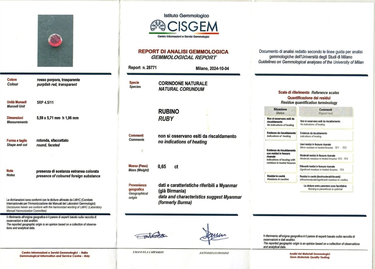 Bague Toi et Moi en or, rubis et diamants - Castafiore