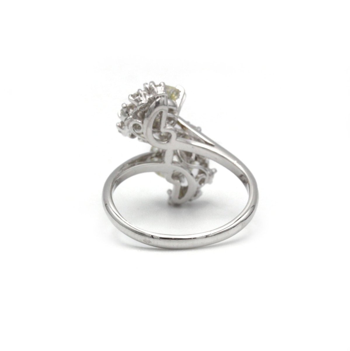 Bague Toi et Moi - Or, platine et diamants - Castafiore