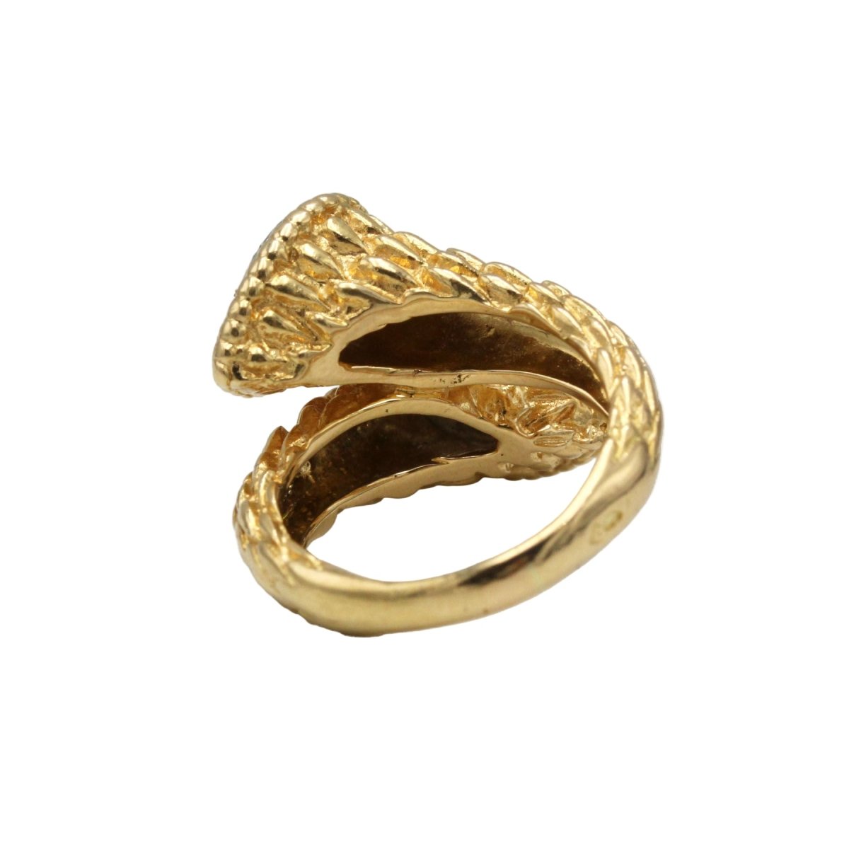 Bague Toi & Moi BOUCHERON en or jaune, platine et diamants - Castafiore