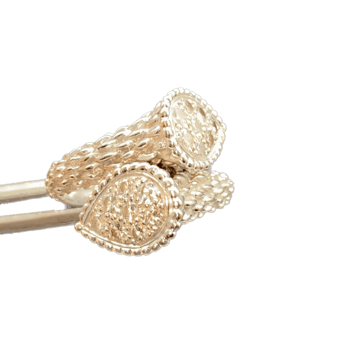 Bague Toi & Moi BOUCHERON "Serpent Bohème" en or blanc et diamants - Castafiore
