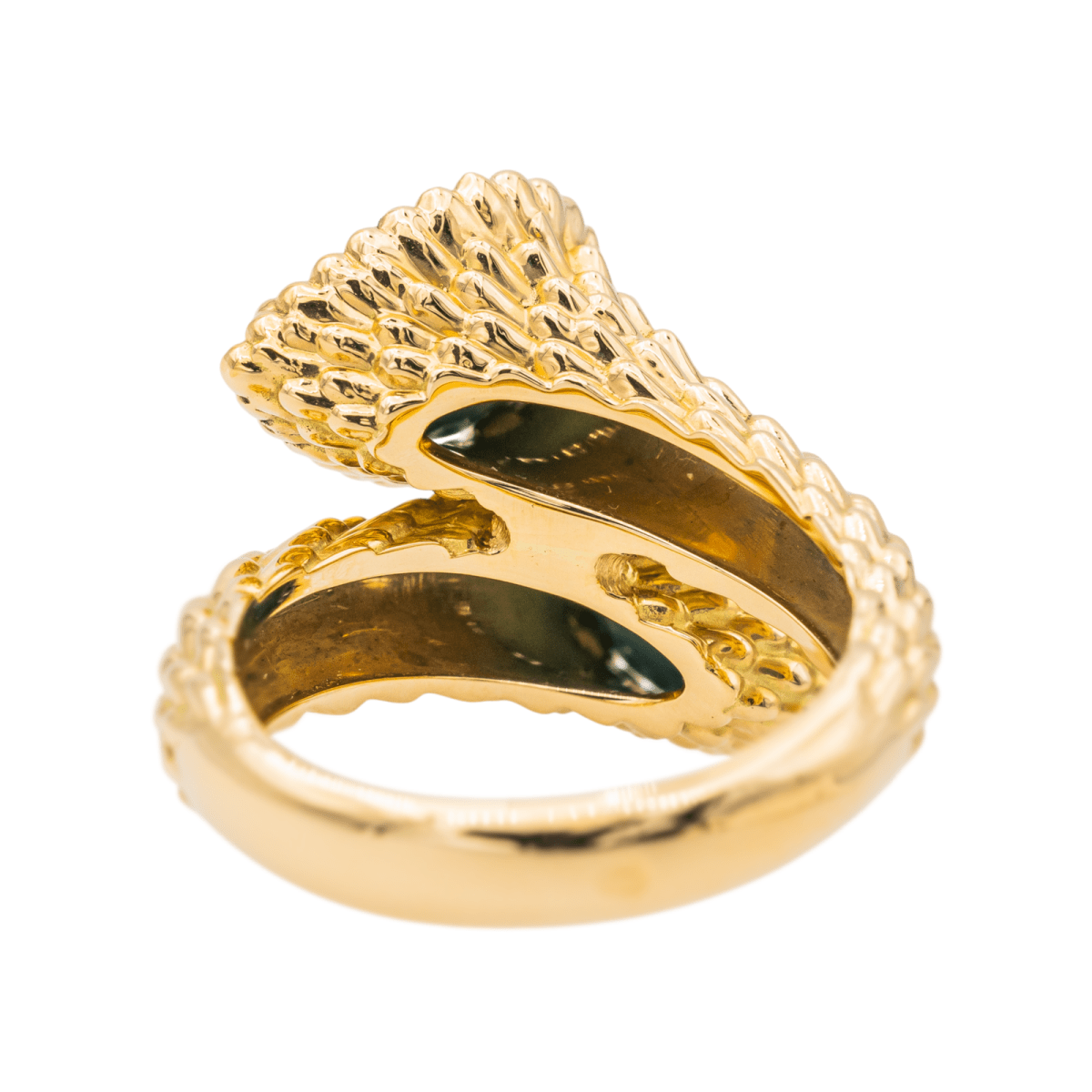 Bague Toi & Moi BOUCHERON "Serpent Bohème" en or jaune et turquoises - Castafiore