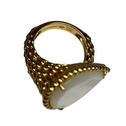 Bague Toi & Moi BOUCHERON "Serpent de Bohème" en or jaune et nacre - Castafiore