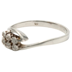 Bague Toi & Moi en or blanc et diamants - Castafiore
