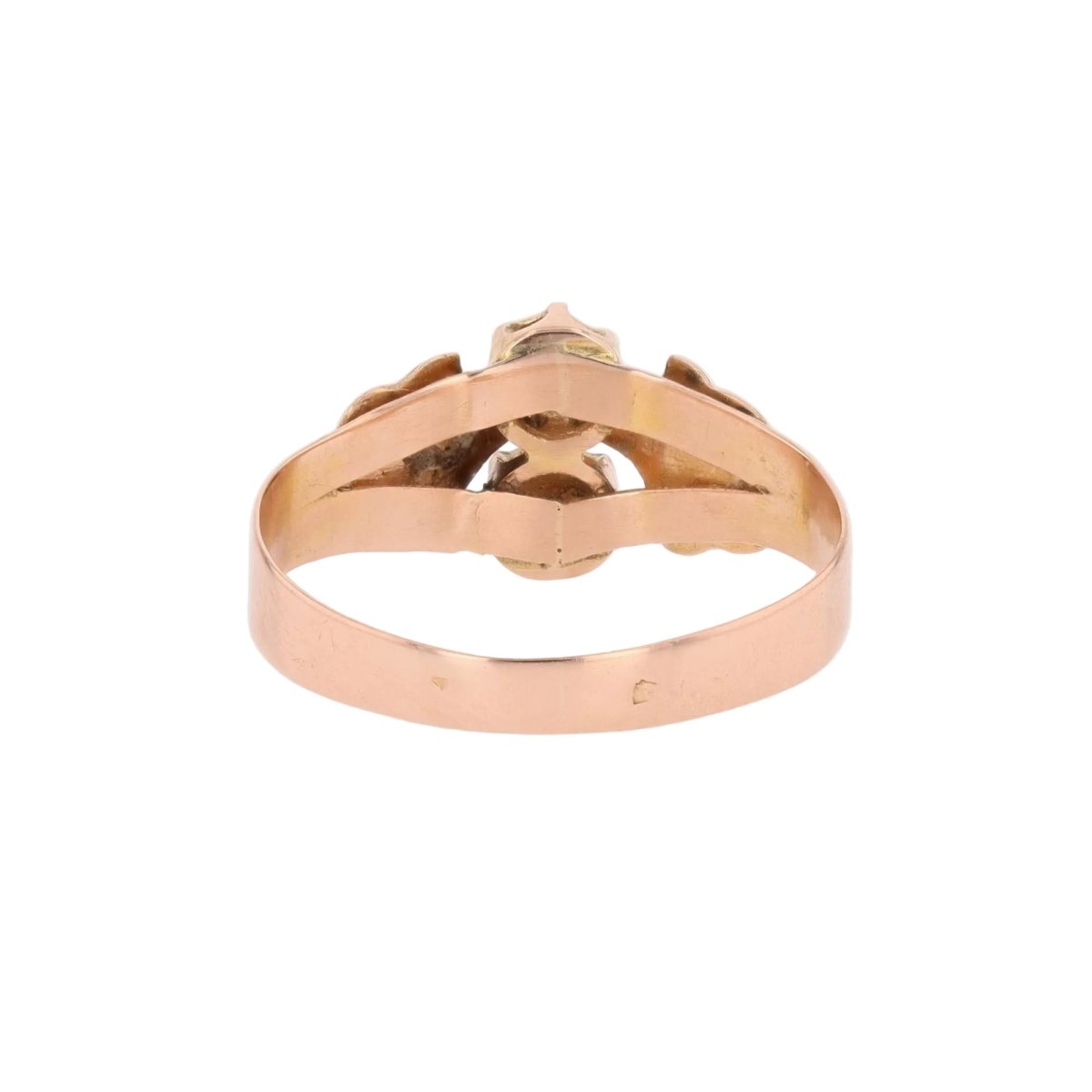 Bague Toi & Moi en or blanc, or rose et or vert - Castafiore