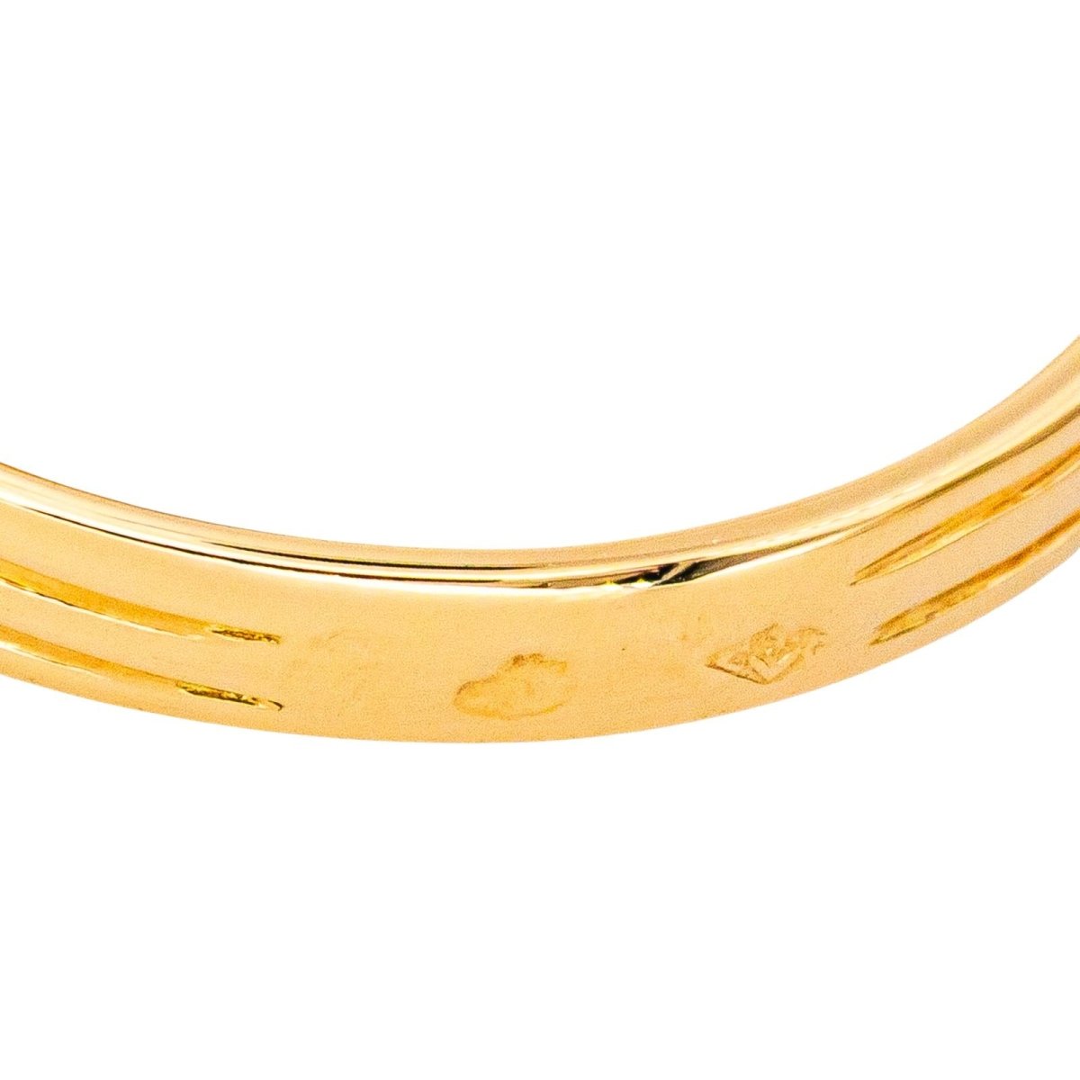 Bague Toi & Moi en or jaune, quartz et diamants - Castafiore