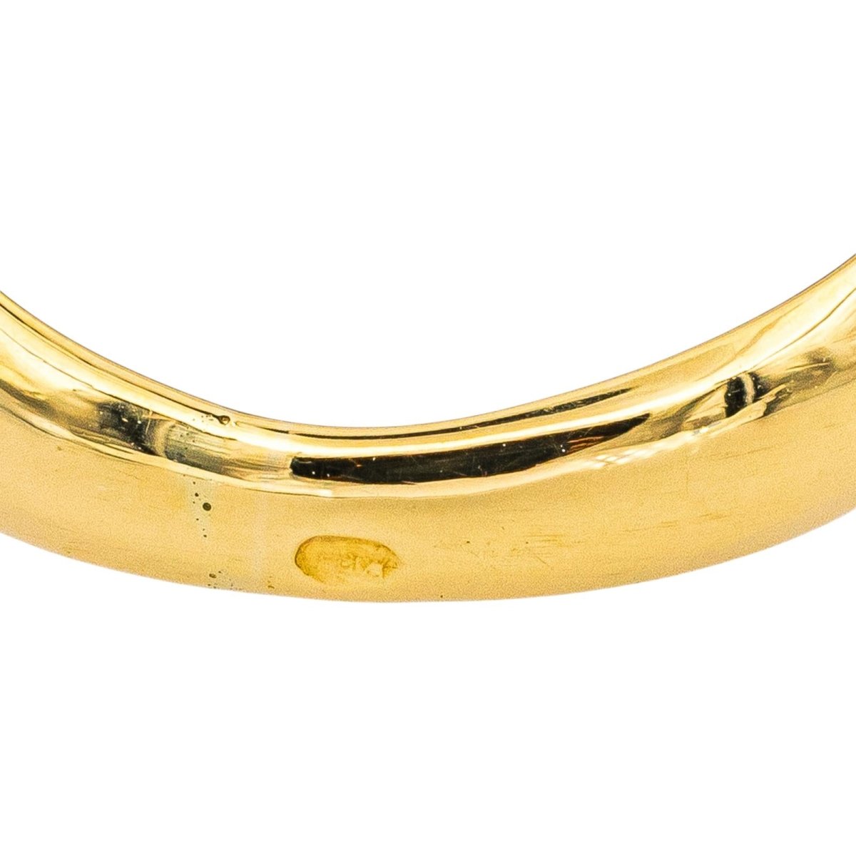 Ring You and me Yellow gold Topaz 