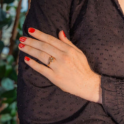Bague Toi & Moi Or jaune Diamant - Castafiore