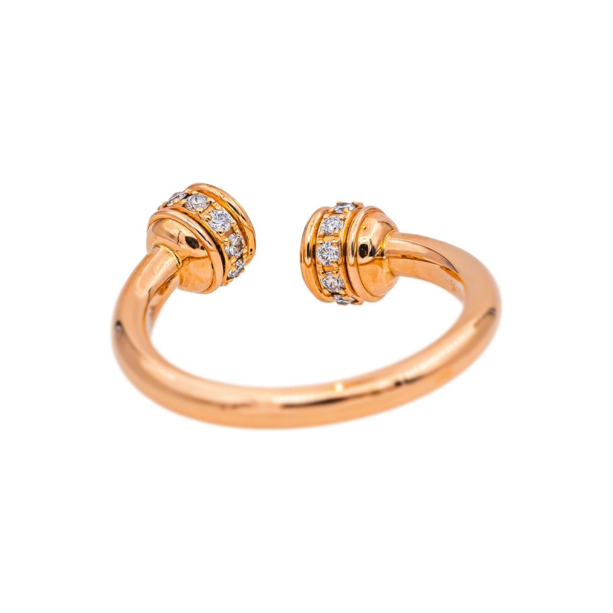 Bague Toi & Moi PIAGET "Possession" en or rose, calcédoines et diamants - Castafiore