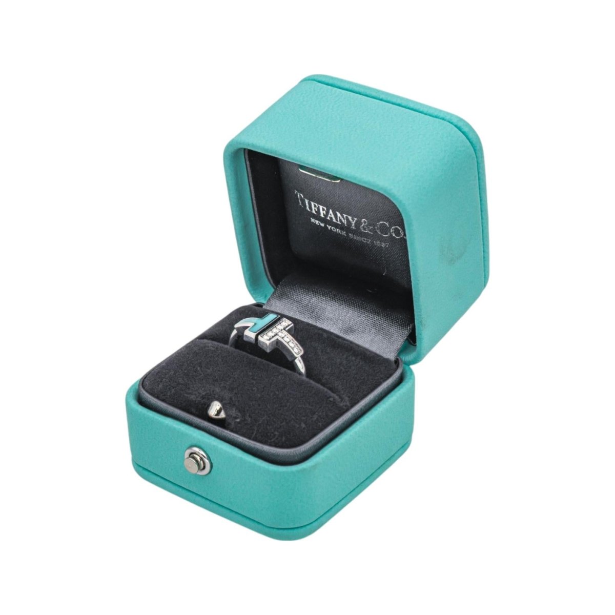 Tiffany & Co Ring T White gold diamond