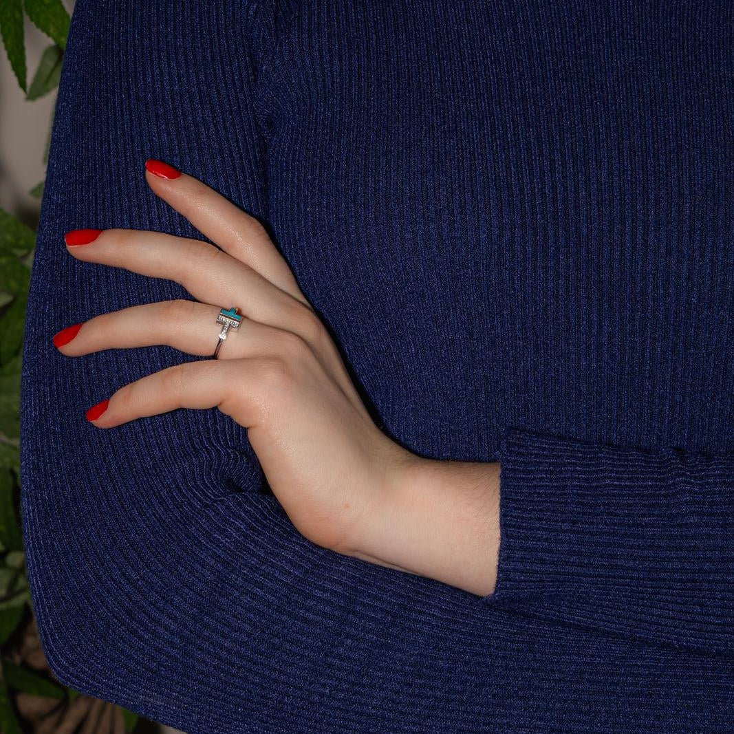 Tiffany & Co Ring T White gold diamond