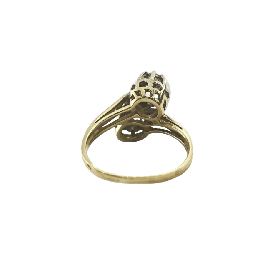 Bague Toi&moi en or 18 k et diamants - Castafiore