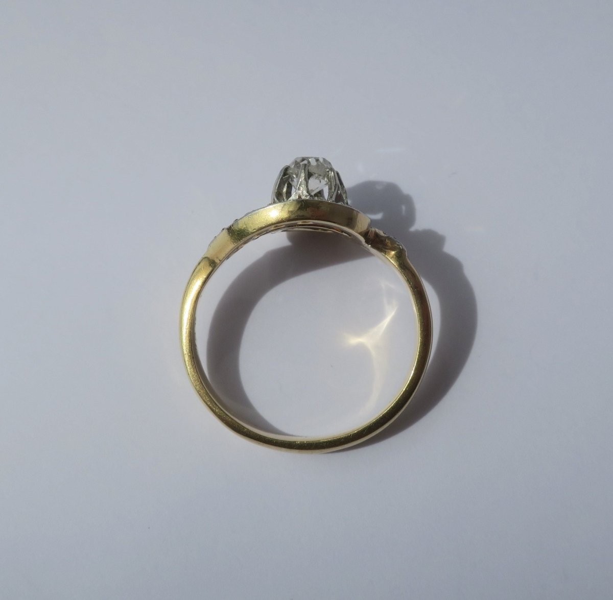 Bague Tourbillon diamants - Castafiore